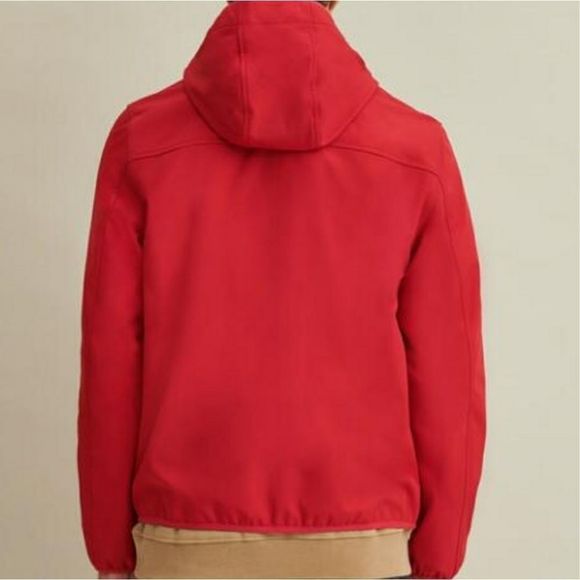 GUESS RED Light Weight Hooded Jacket - Picture 3 of 7